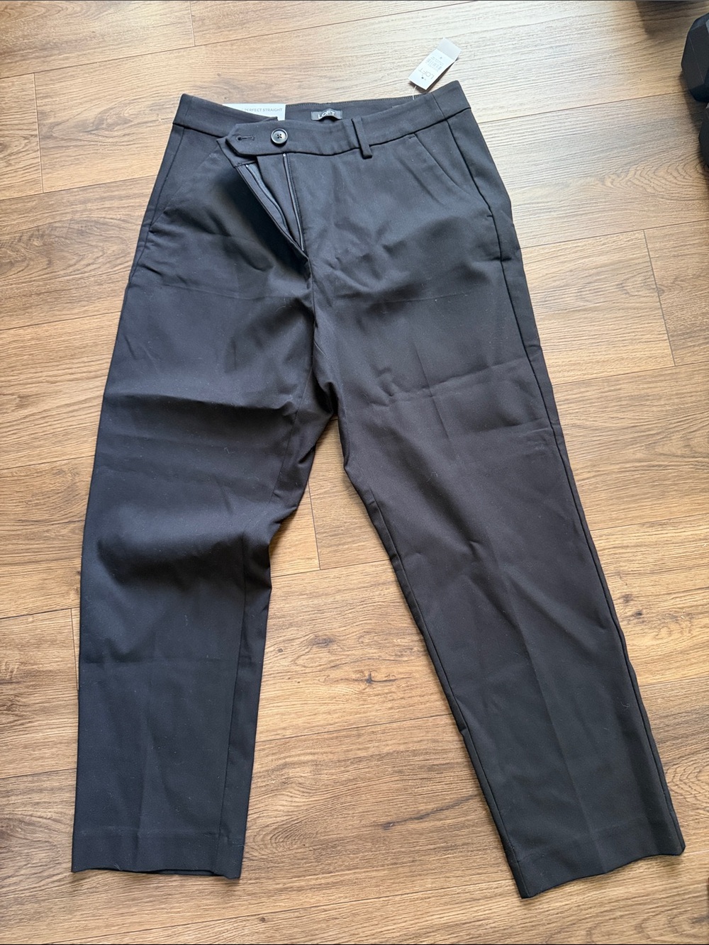 LOFT women’s Black Dress Trousers - Tailored Flat Front